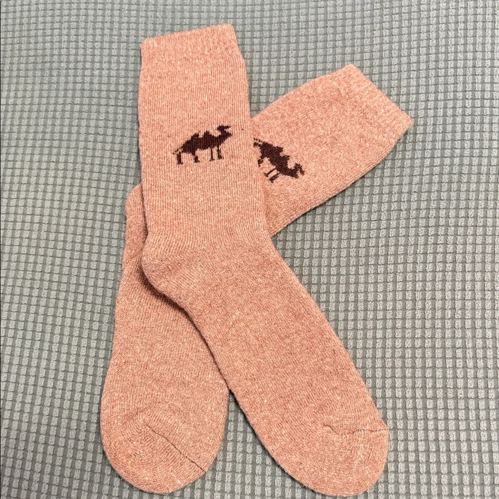 Camel Design Termo Socks New 85% Camel Wool Size M-L